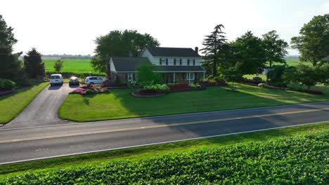 rural home in usa
