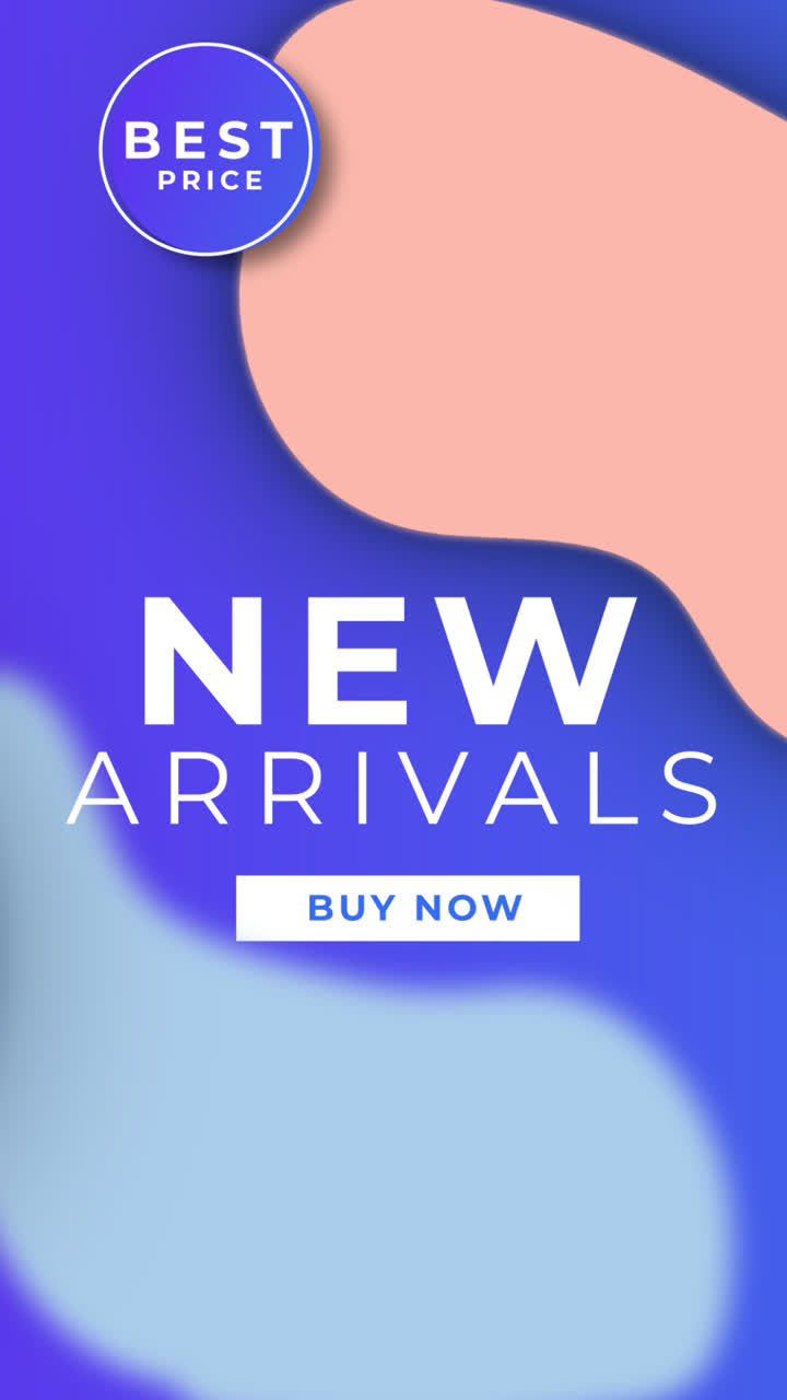 Motion Graphic of Abstract instagram sale post collection