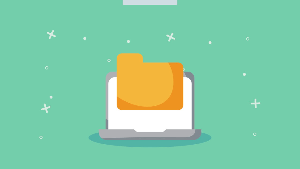 registros médicos en una computadora portátil