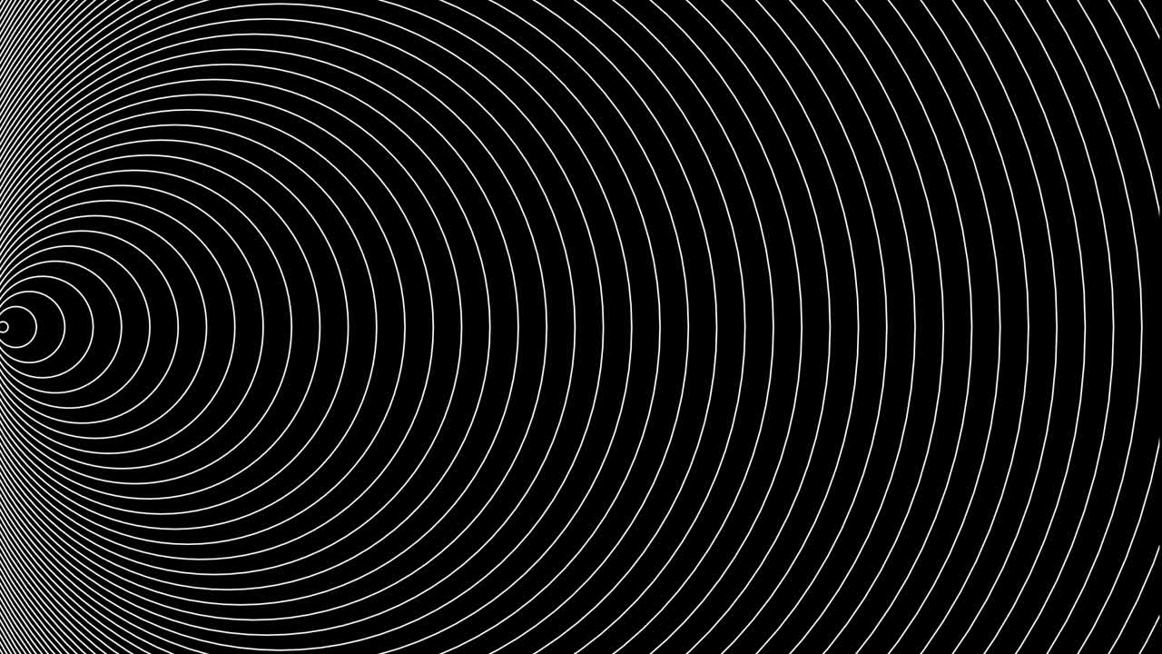 Abstract animation geometric patterns motion background