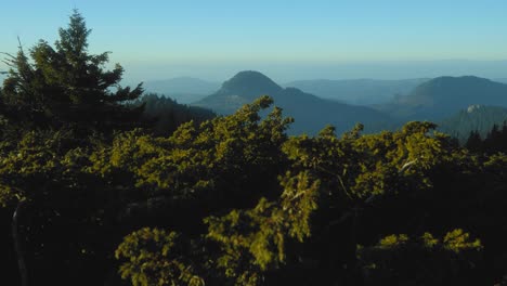 Shot-revealing-a-mountain-landscape