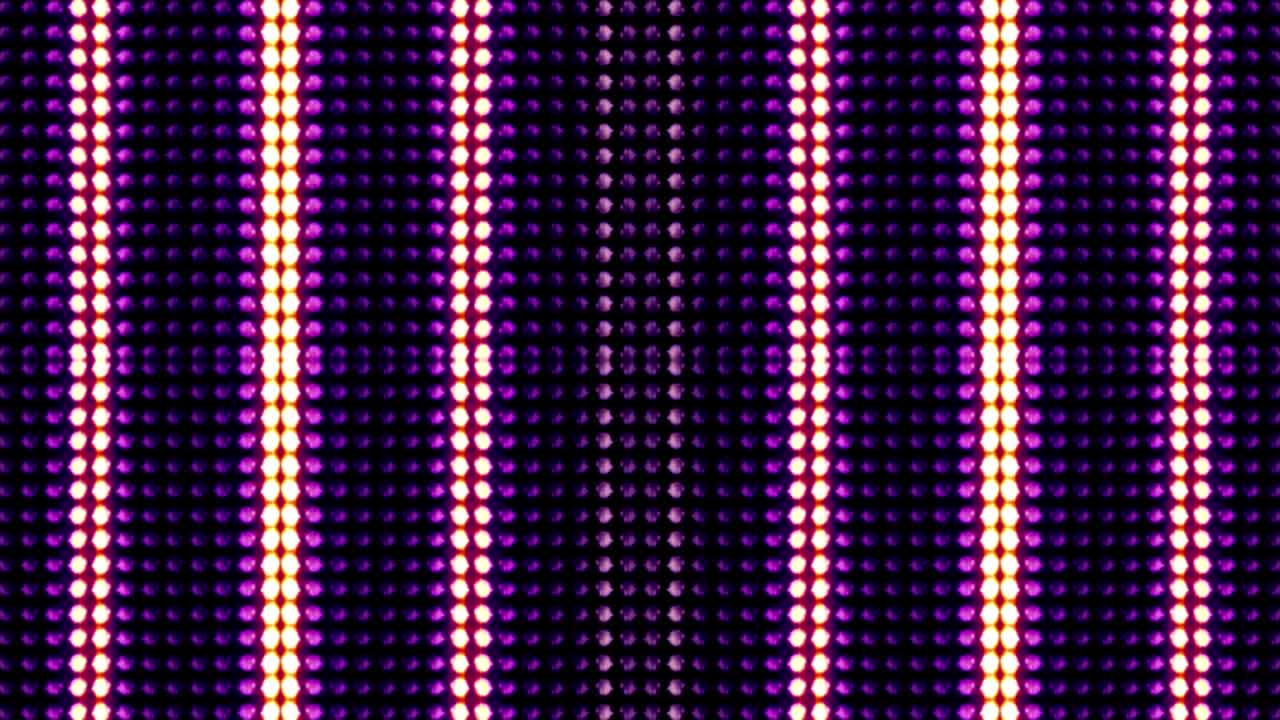 Lines Bulb Lights, Rendering, Animation Background, Loop