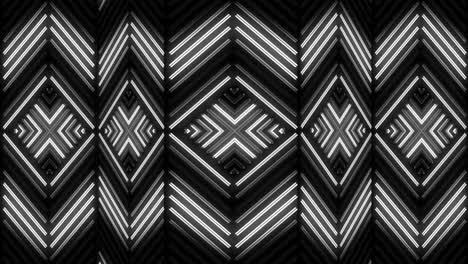 abstract geometric pattern with reflective lines