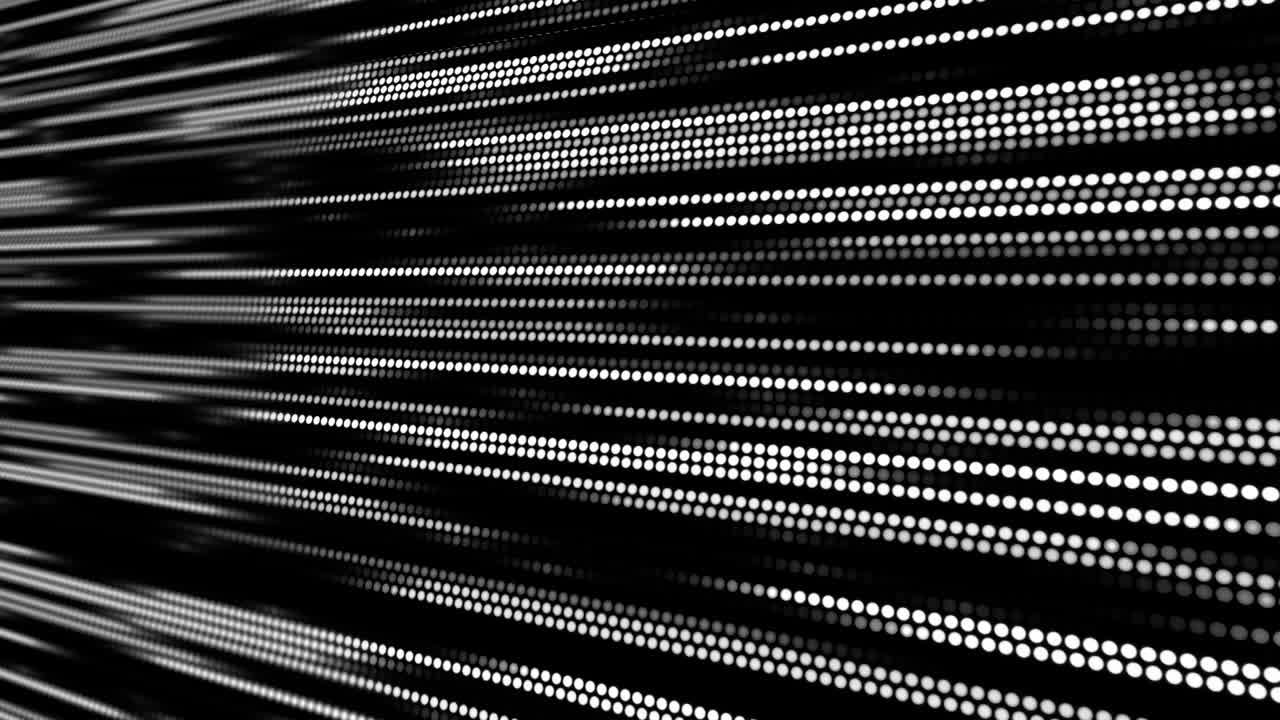 Dot animation Cyber line Motion graphics