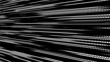 animación de puntos línea cibernética gráficos de movimiento