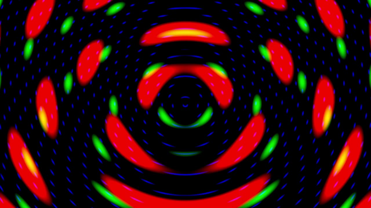 Círculos hipnóticos. Hipnotismo. Psicodélico. Alucinações