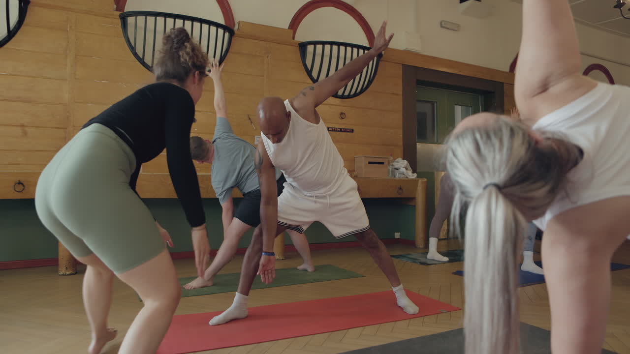 Yoga Class in Studio