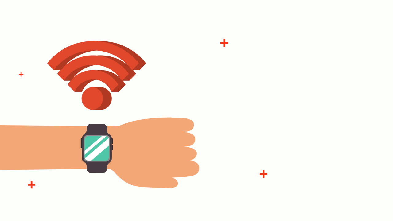 conexión de servicio wifi con reloj inteligente