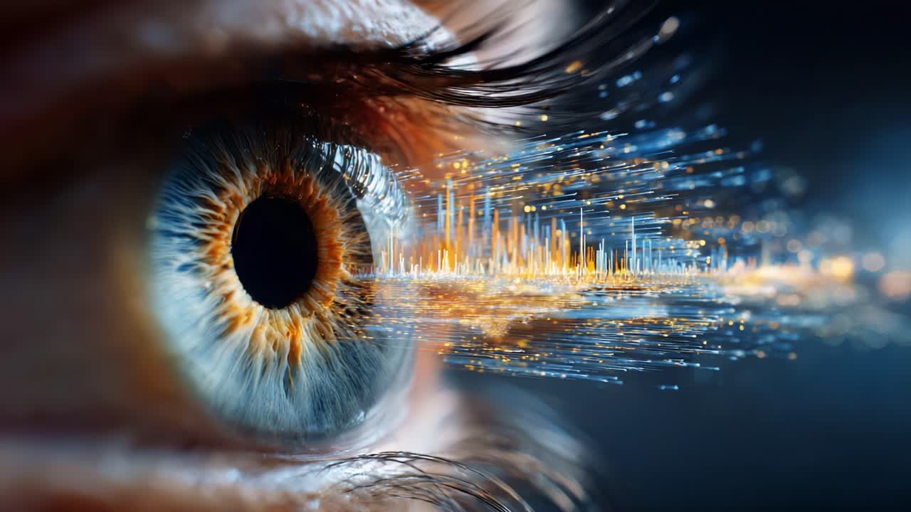 Exploring the Intricate Beauty of the Human Eye: A Stunning Visual Journey Through Colors, Light, and Abstract Patterns Captured in Mesmerizing Detail