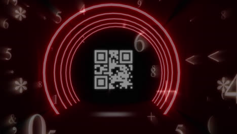 Animation-Von-QR-Code-über-Datenverarbeitung