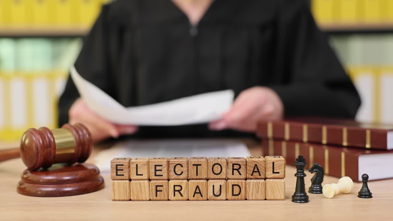 Image depicting electoral fraud concept