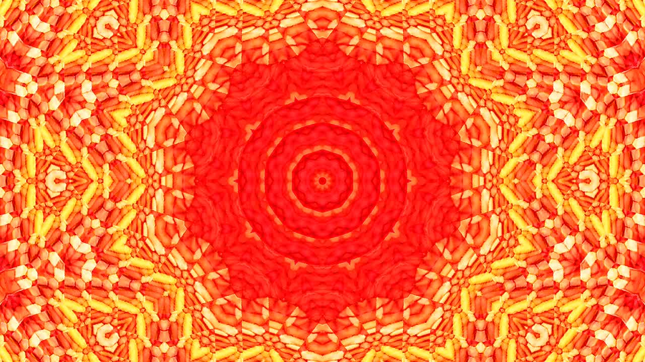 luz abstracta brillante que gobierna el color completo, caleidoscopio, fondo negro