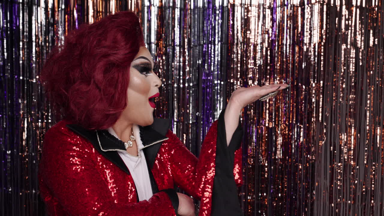 A Glamorous Drag Queen Portrait