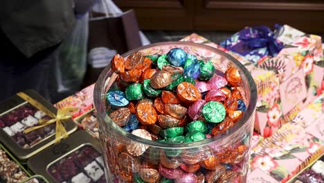 turkish style festive sugar. holiday candy.