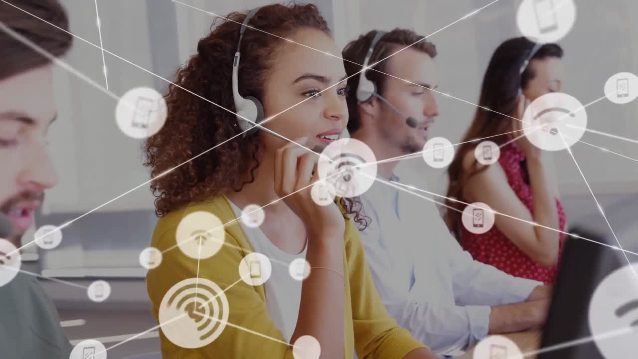 배경에 있는 사람들과의 연결 네트워크의 활성화