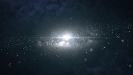 galaxy in deep space