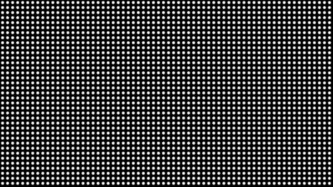 Randomly blinking LED screen background