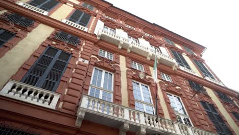 facade of an italian building