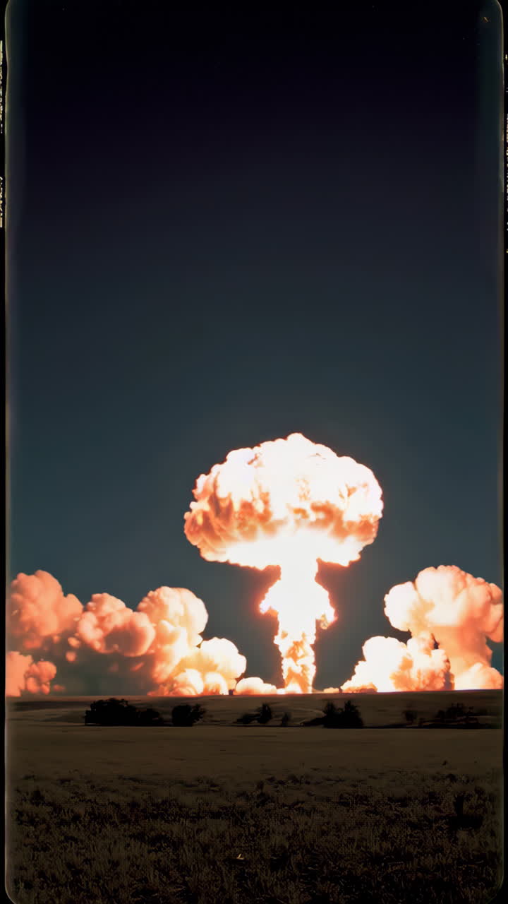 Nuclear Explosion Test Images