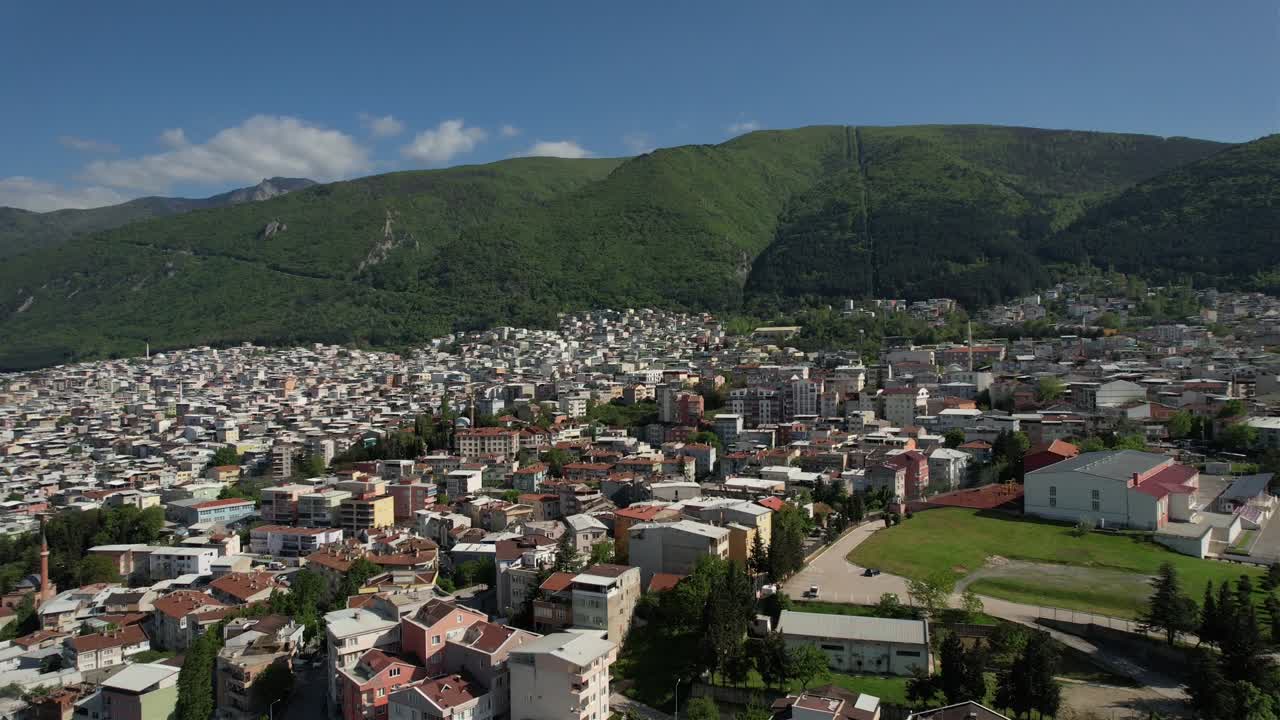 дрон-запись города бурса