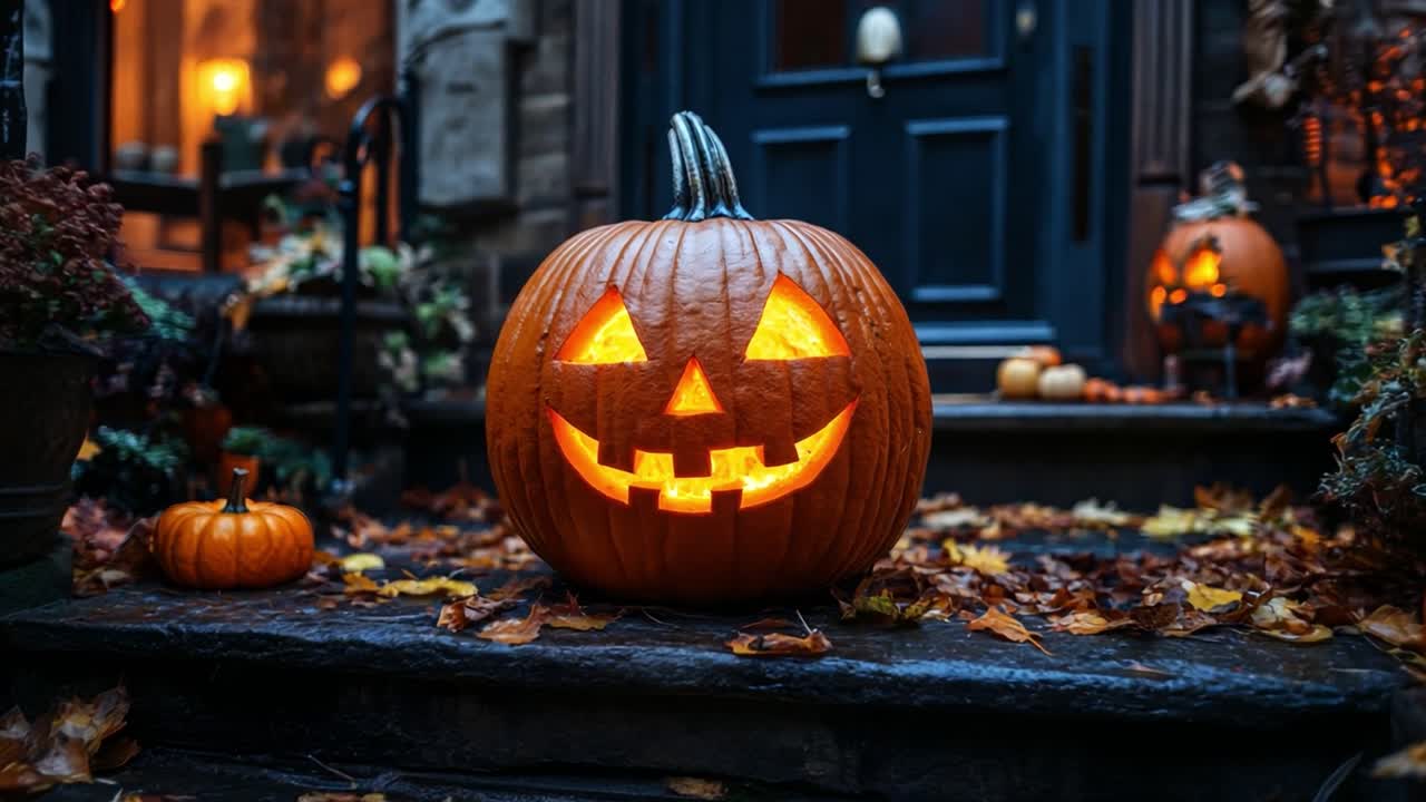 Halloween Pumpkin Display