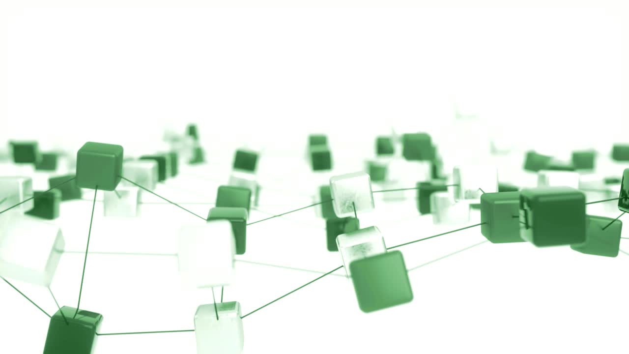 cubos 3d abstractos.