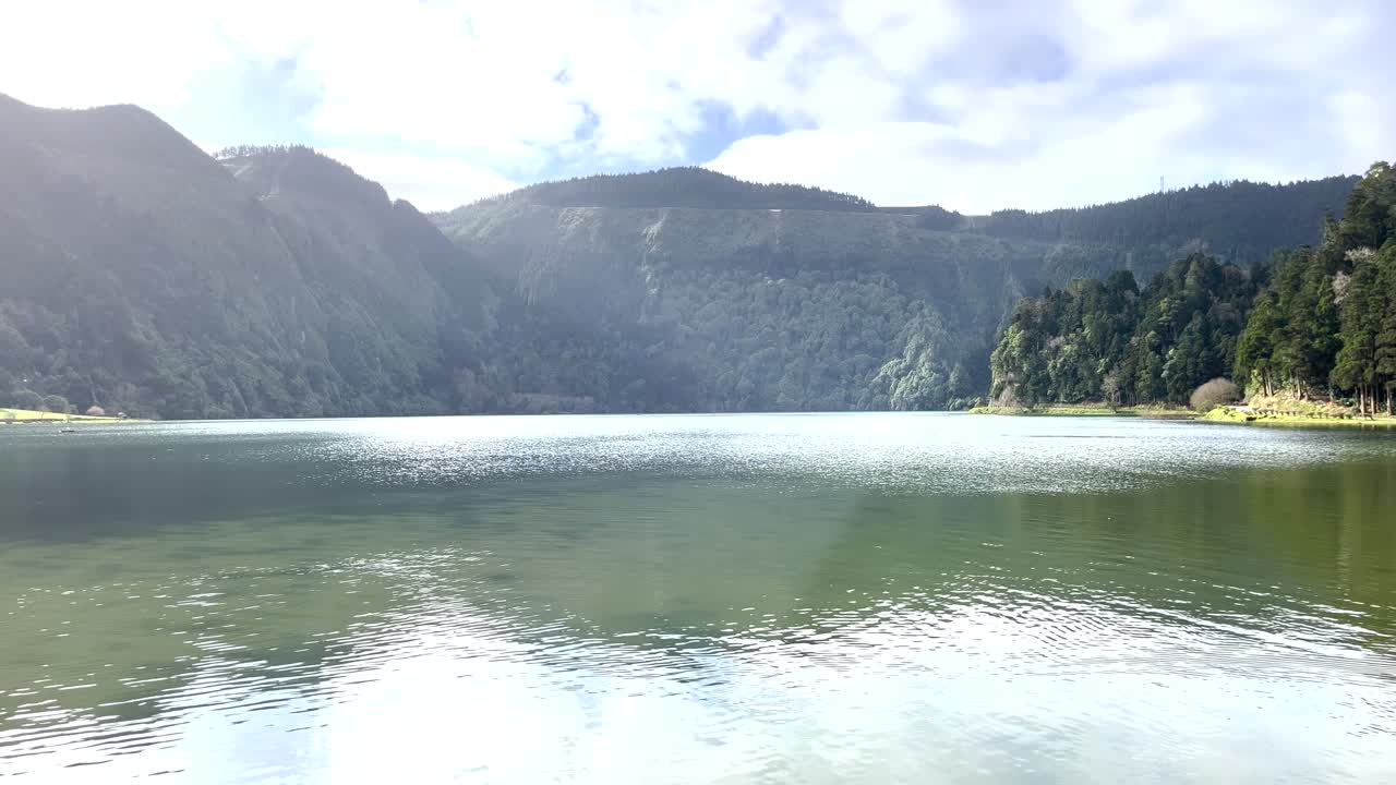 Azores Lagoon of the Seven Cities Portugal dormant volcano crater nature landscape