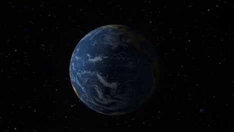 Erde-Dreht-Sich-Durch-Den-Weltraum-Weltkugel-Planet-Milchstraße-Universum-Wolken