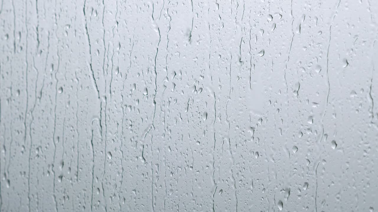 Gotas de lluvia en la ventana