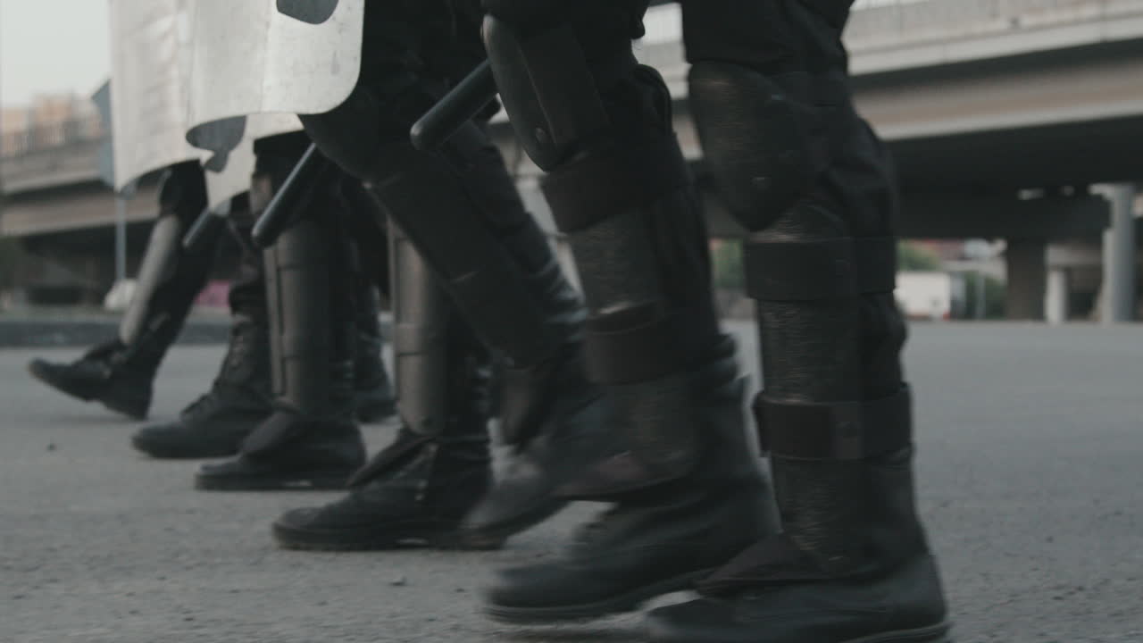 Riot Police on Patrol