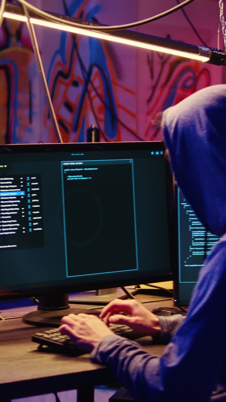 Vertical video Hackers deploy malware on computers