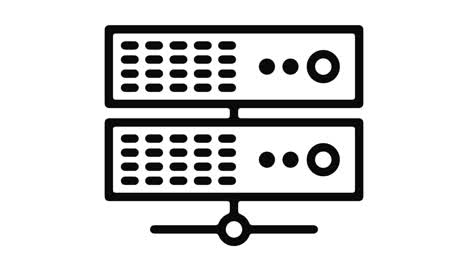 network line motion graphic