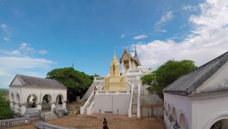tiempo transcurrido: parque histórico phra nakorn khiri, tailandia