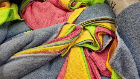 trapos de limpieza de colores