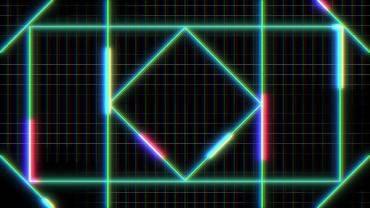 tablero de ajedrez de diamante de neón dinámico