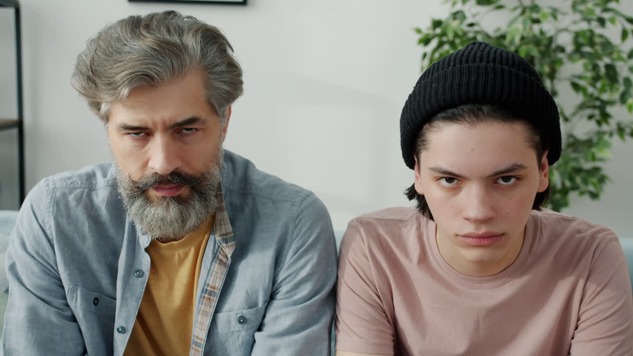 Father and Son Arguing