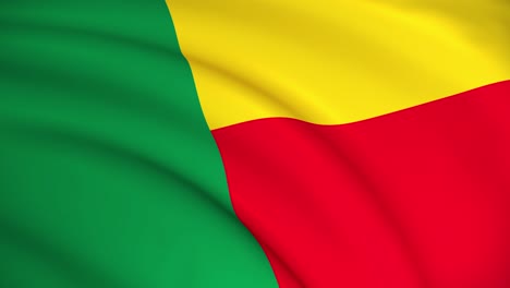 benin national flag