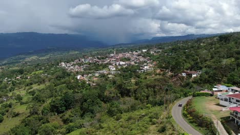 Aerial-view-of-Icononzo-municipality-located-in-the-department-of-Tolima-in-Colombia