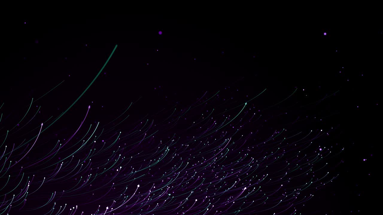 Particles dust abstract light bokeh motion titles cinematic background loop