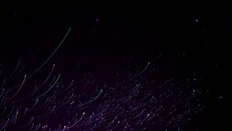 Particles dust abstract light bokeh motion titles cinematic background loop