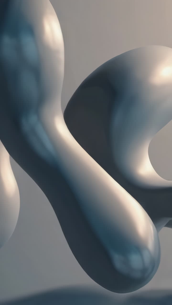 Abstract 3D Rendered Forms