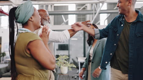 Black-man,-team-and-handshake-for-business