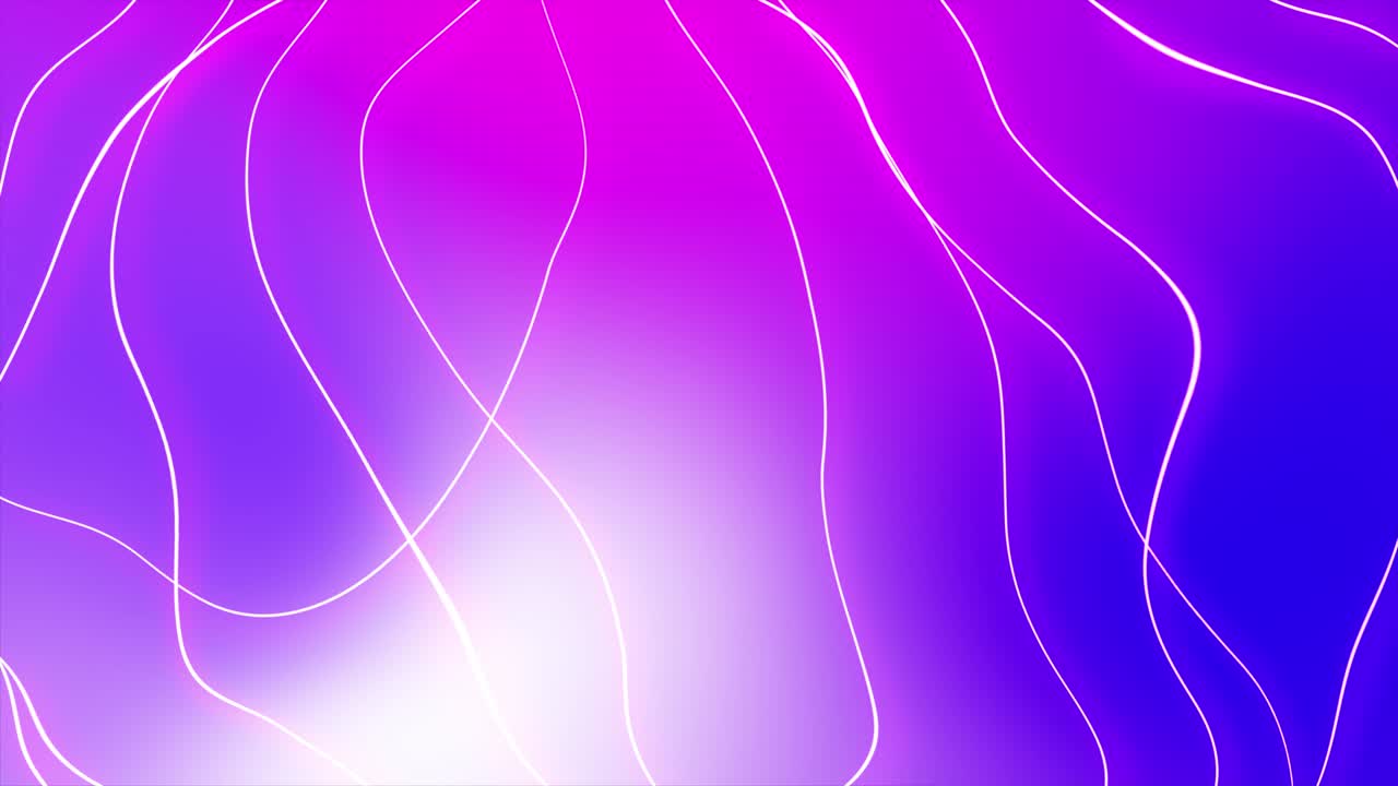 rosado rojo neón ondas líquidas lisas movimiento abstracto fondo de bucle holográfico brillante