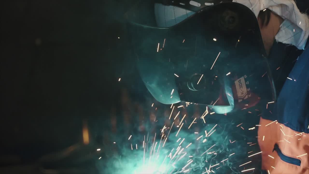 Welding Process in Progress