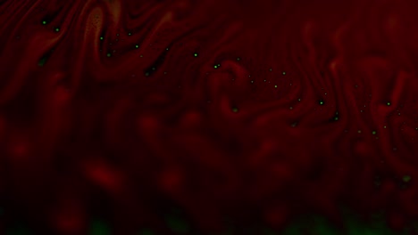 beautiful deep red liquid in abstract liquid motion from soap film surface