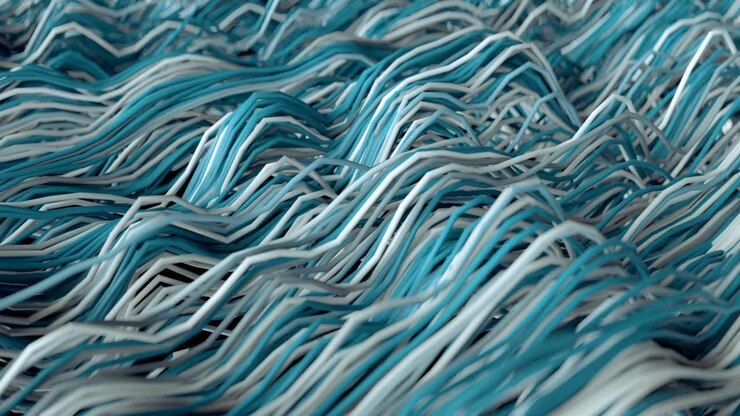 Abstract Futuristic Tech Lines.