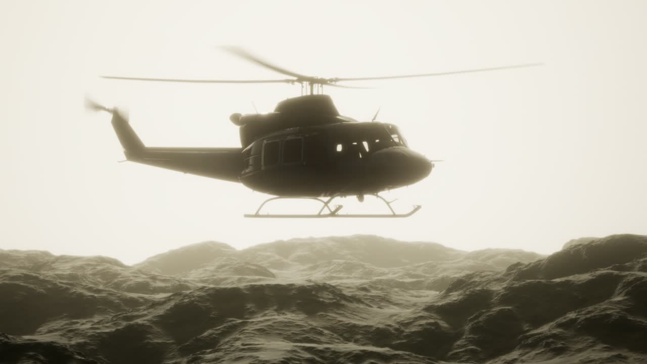 베트남에 있는 미국 군사 헬리 ⁇ 터