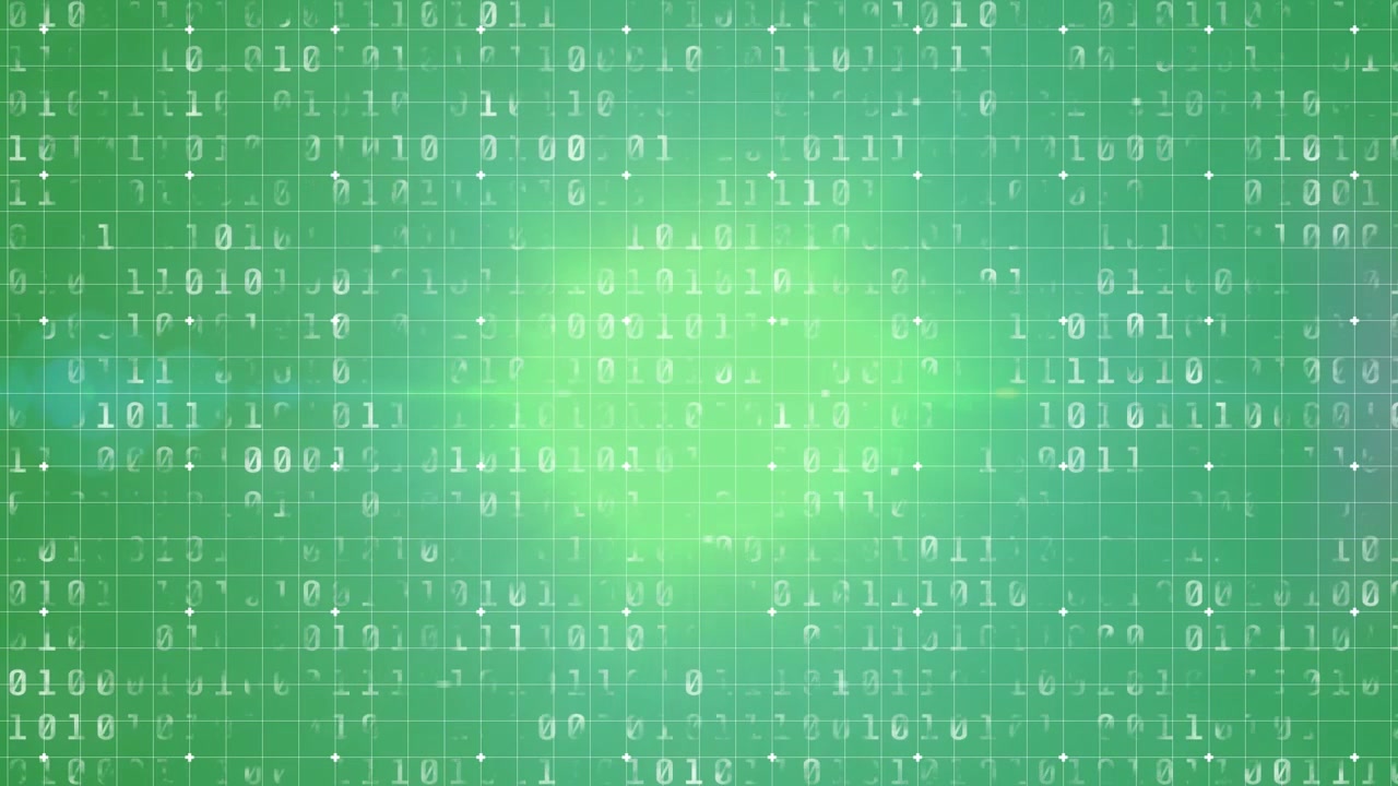 Animation of data processing over light spots