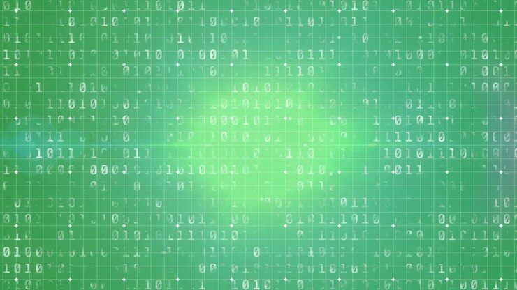 Animation of data processing over light spots