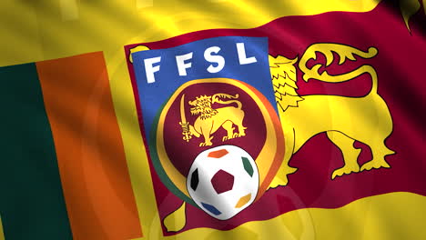 sri lanka national football federation flag